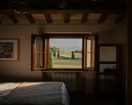 quiet home atmosphere after work with an Italian window and soft daylight